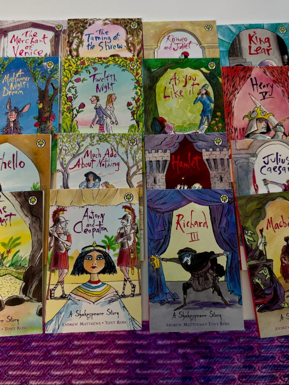 Set of Shakespeare Books for Kids